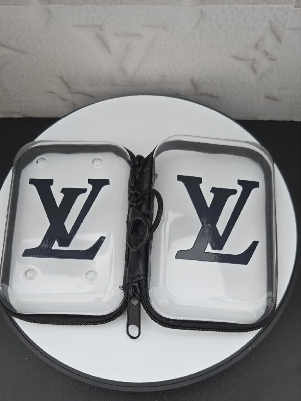 LUX CLEAR POUCH/KEY HOLDER
